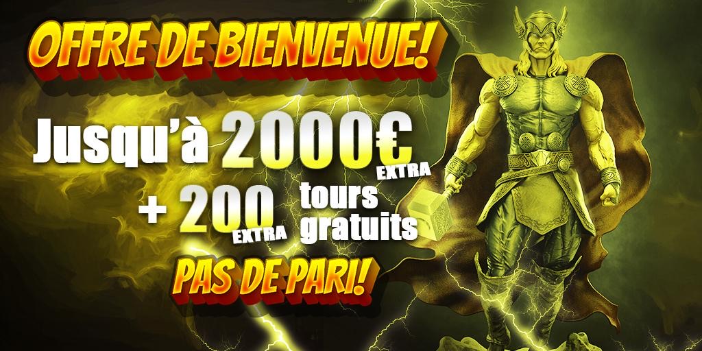 Offre de Bienvenue