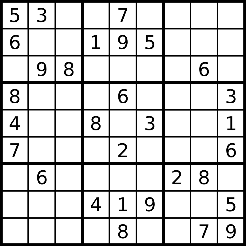 Grille de sudoku